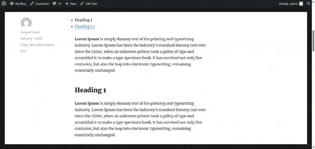 WordPress Anchor Links Setup - Add WordPress Anchor Links Using Block Editor