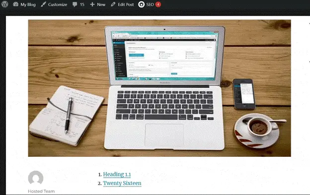 WordPress Anchor Links Setup - 