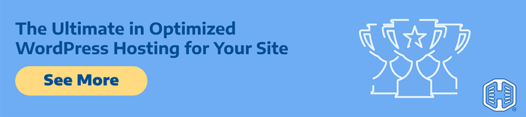 Strip Banner Text - The Ultimate in Optimized WordPress Hosting for Your Site [See More]