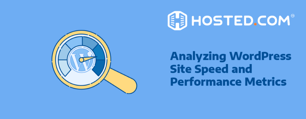 Header Text - Analyzing WordPress Site Speed and Performance Metrics