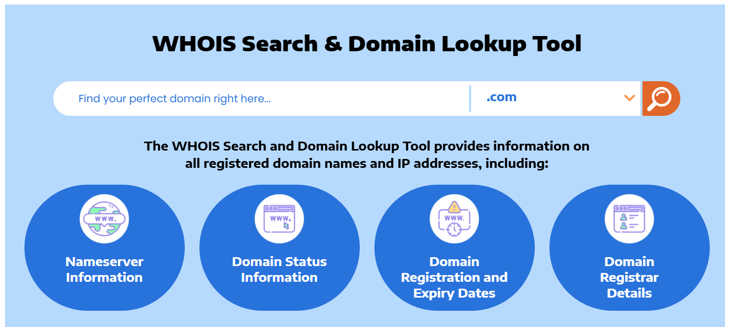 How to Host a Website with Hosted.com® - Whois Lookup Tool