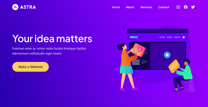 Astra - Free WordPress Theme 4 - super-fast speeds and built-in SEO