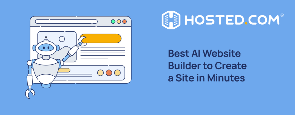 Header Text - Best AI Website Builder to Create a Site in Minutes