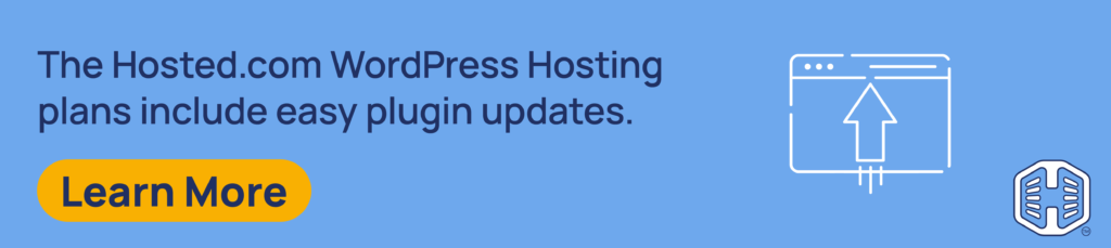 Strip Banner Text - The Hosted.com® WordPress Hosting plans include easy plugin updates. [Learn More]