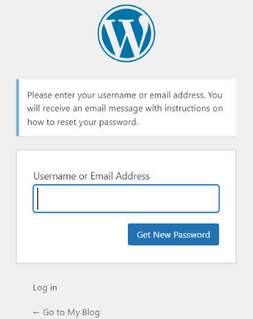 How To Change WordPress Admin Password - Get New Password