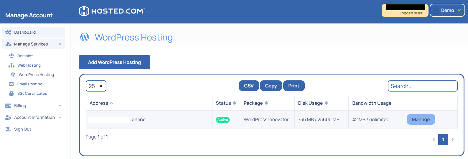 How To Login To cPanel - Manage Services WordPress