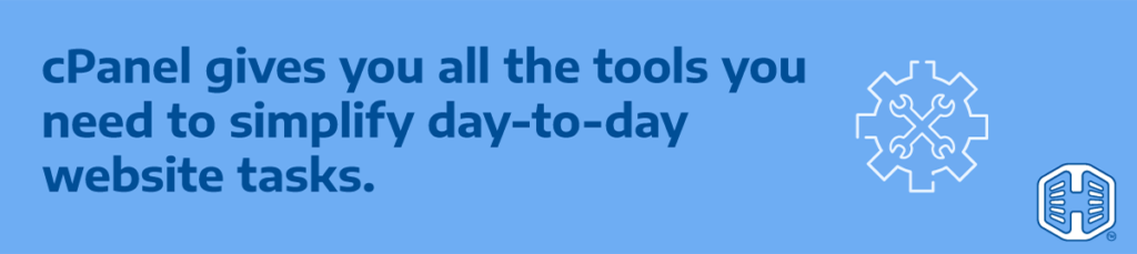 Strip Banner Text - cPanel Gives You All The Tools You Need To Simplify Day-to-day Website Tasks