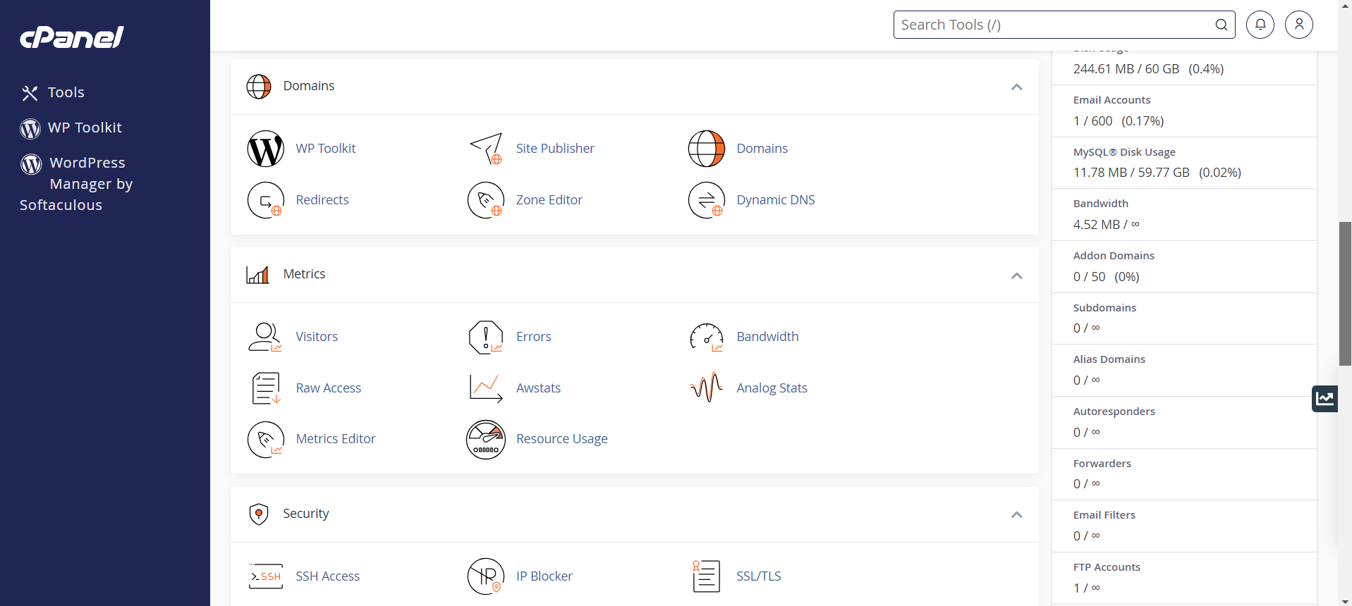 Setup A Domain Redirect in cPanel - cPanel Dashboard