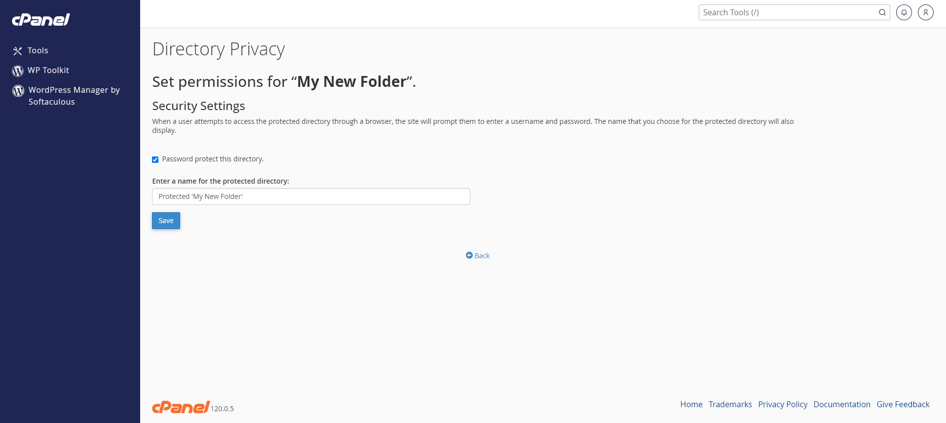 Password Protect A Directory In cPanel - Password Protect