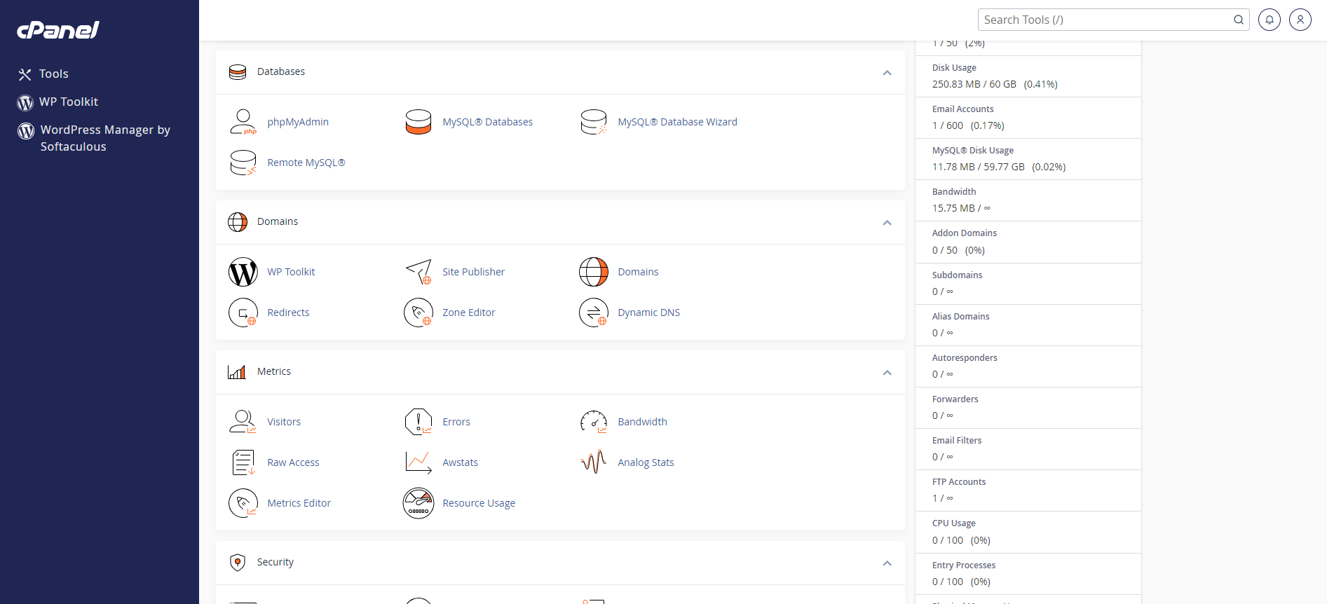 Create An Addon Domain in cPanel - cPanel Dashboard