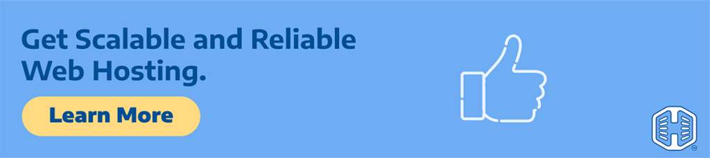 Strip Banner Text - Get Scalable And Reliable Web Hosting. [Learn More]