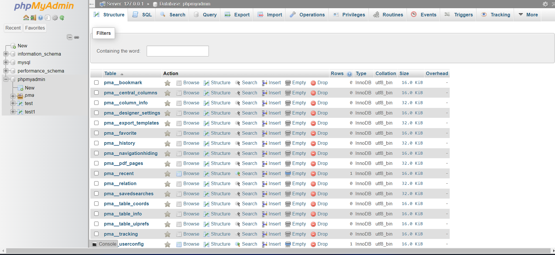 Export A Database With phpMyAdmin - Selected Database
