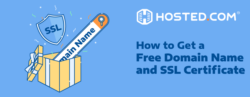 A free domain name registration and a free SSL Certificate.