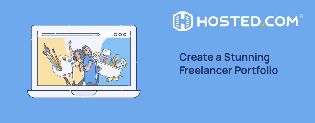 Header Text - Create a Stunning Freelancer Portfolio