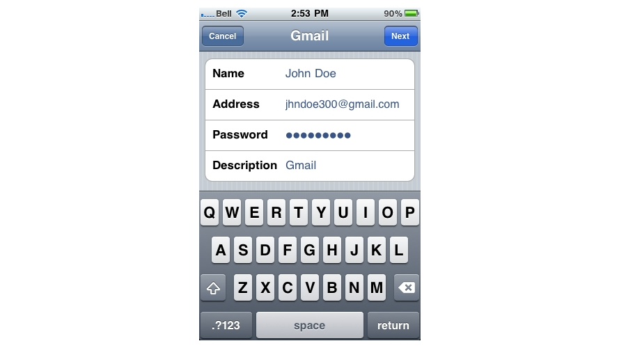 Setup Gmail Account On iPhone - Gmail Account Next