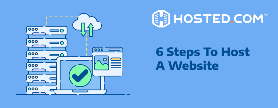 Head Banner Text - 6 Steps To Host A Website Blog: How to Host a Website in 6 Steps