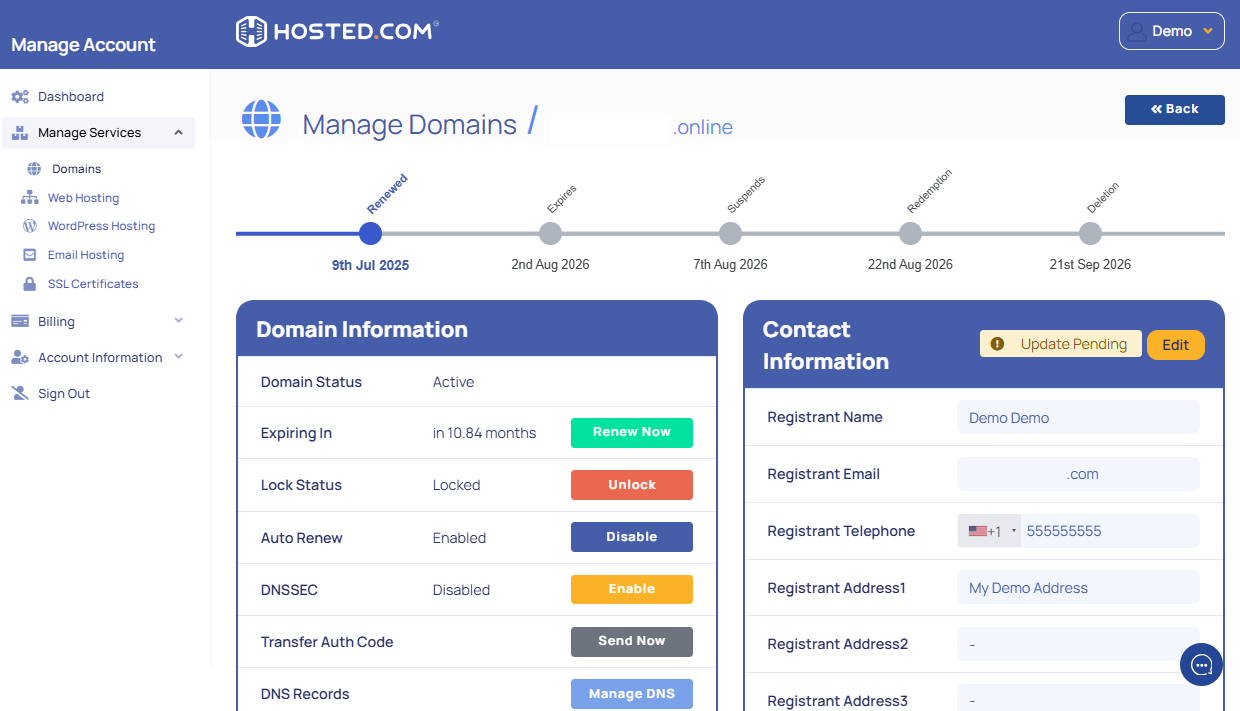 What Are The Hosted.com® Domain Nameservers?