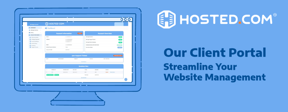 Hosted.com Client Portal
