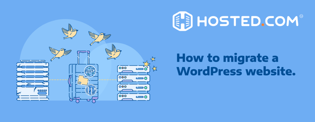 Header Text - How to migrate a WordPress website.