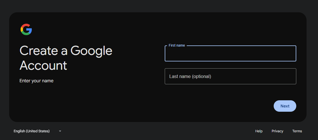 Index My Website On Google And Bing - Create Google Account