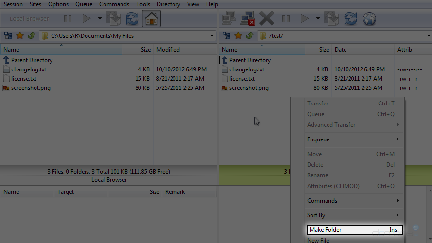 FlashFXP - Site Manager