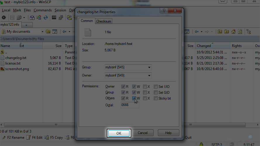 How To Manage Files Using WinSCP - OK