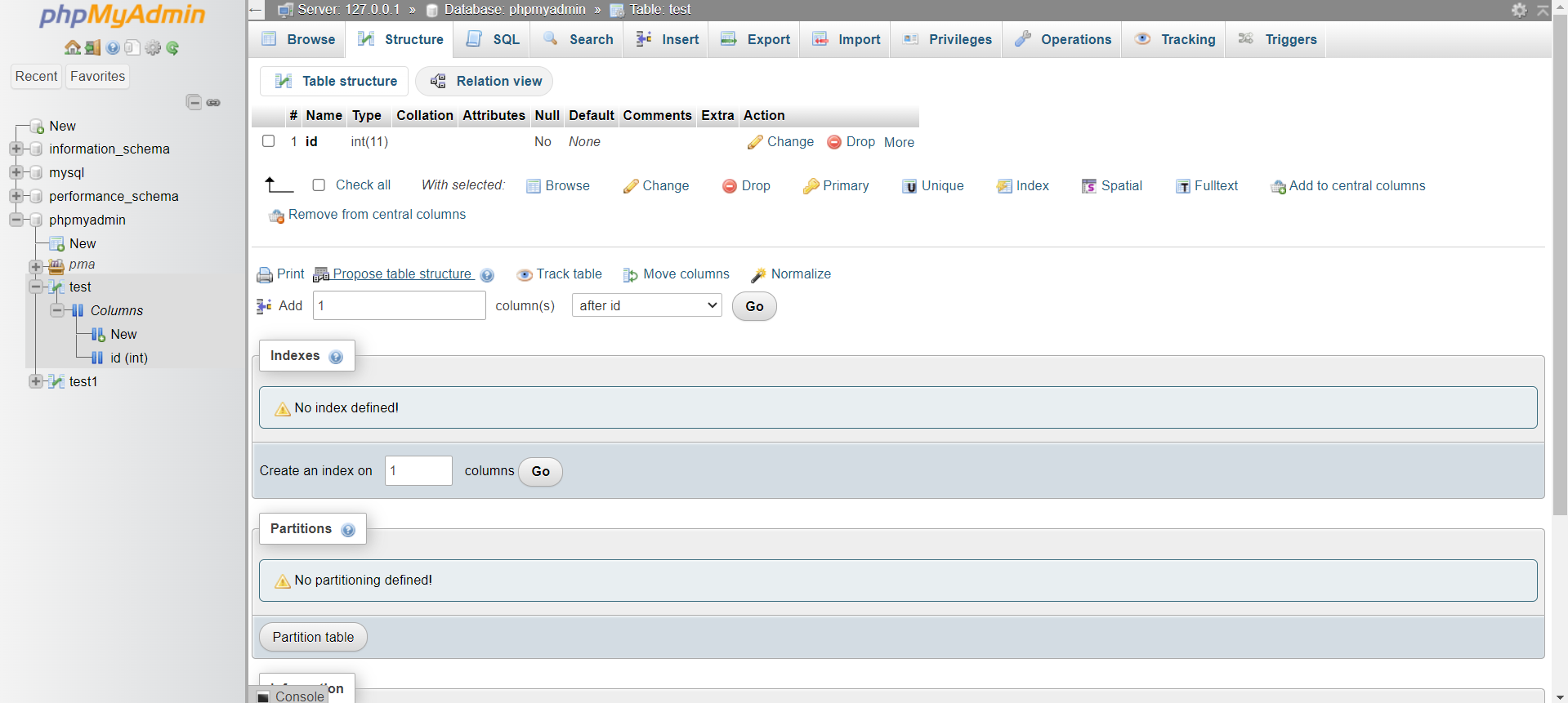 Insert A Field Into A Database Table With phpMyAdmin - Add A Field
