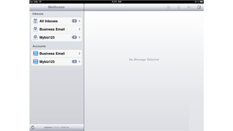 Setup POP Email On An iPad - Access New Mail Account