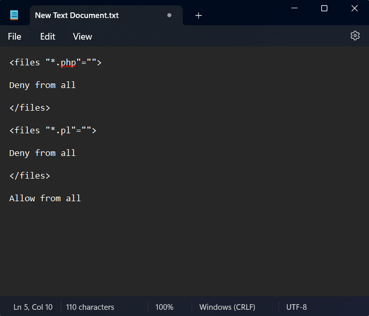 Protect Website Images & TMP Directories - Secure .htaccess File