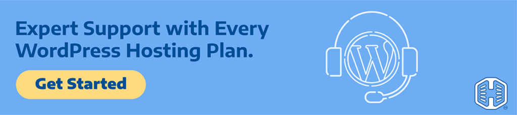 Strip Banner Text - Expert Support With Every WordPress Hosting Plan. [Get Started]