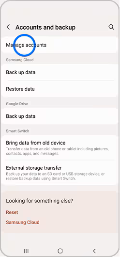 Email Signature On Samsung Devices - Navigate to Settings