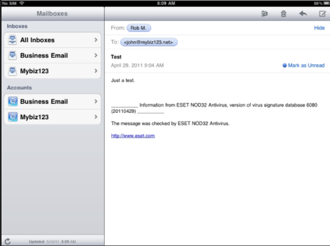 Setup An IMAP Email Account On iPad - Complete IMAP Setup