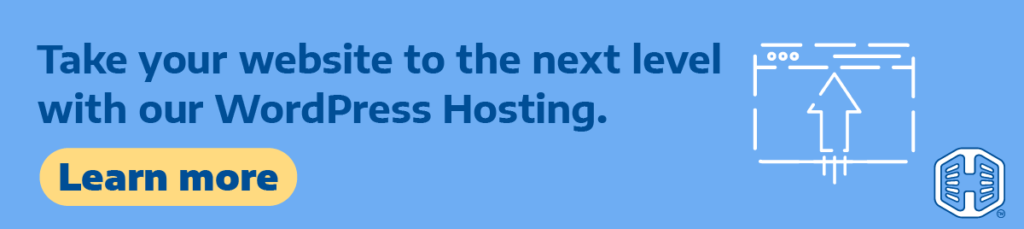 Strip Banner Text - Take Your Website To The Next Level With Our WordPress Hosting