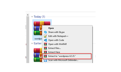 How to Reinstall WordPress: Troubleshooting Guide - Unzip WordPress File