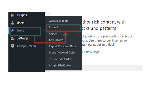 How to Reinstall WordPress: Troubleshooting Guide - Import Content