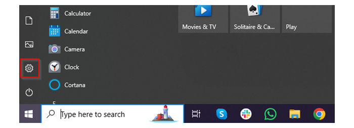 ERR_CACHE_MISS - Open Settings on Windows