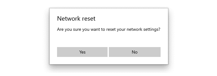 ERR_CACHE_MISS - Confirm Network Reset