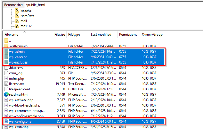 How to Backup Your WordPress Site - WordPress Website Files