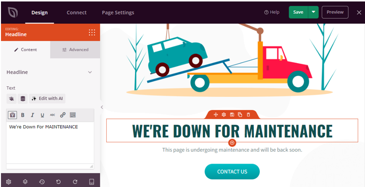How to Create a WordPress Landing Page - Customize Content
