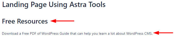 How to Create a WordPress Landing Page - Customize Landing Page