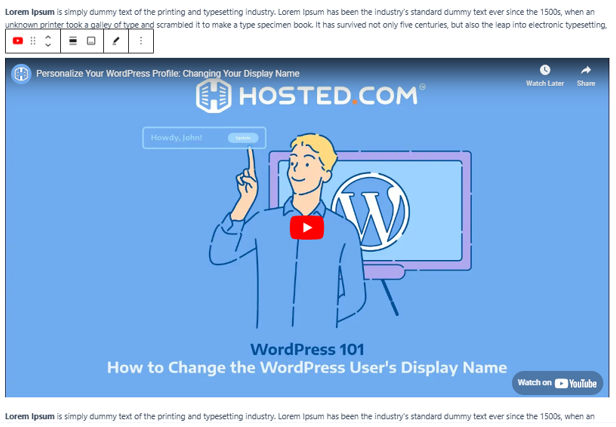 Embed A Video In WordPress - Use oEmbed to Add Video to WordPress