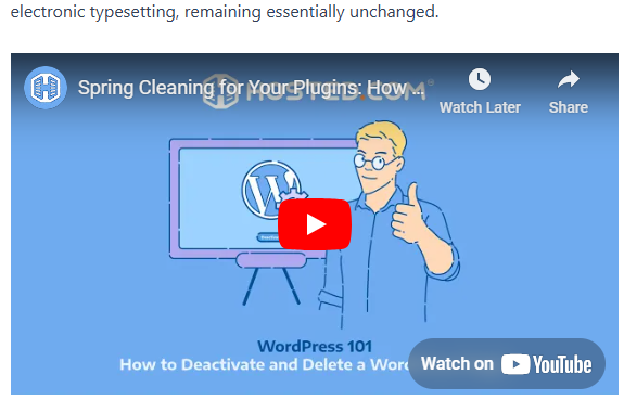 Embed A Video In WordPress - Use iFrame to Add Video in WordPress
