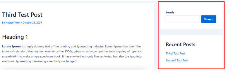 How to Update a WordPress Theme: 5 Effective Methods - Main Sidebar