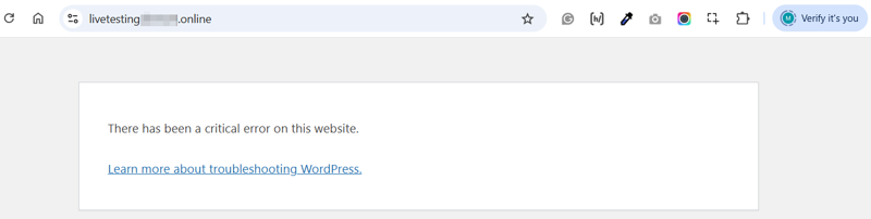 Fix Common WordPress Issues - PHP Update Required Error