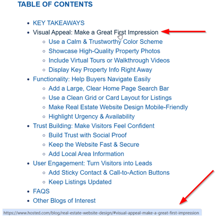 WordPress Anchor Links Setup - Let Visitors Jump Around Within the Page