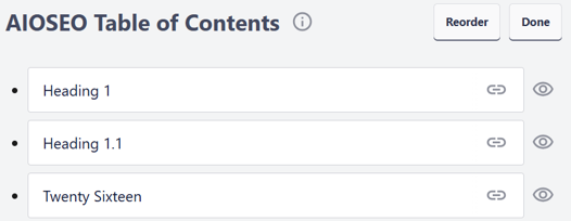 WordPress Anchor Links Setup - AIOSEO Scan All Headings of a WordPress Post