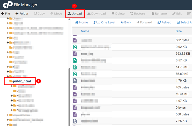How To Upload HTML Files To WordPress - Upload HTML Files to Root Directory