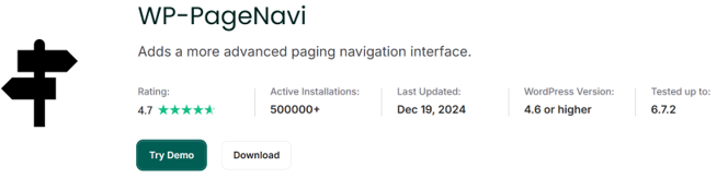 WordPress Pagination - WP-PageNavi Plugin