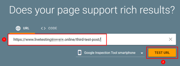 How To Add Schema Markup In WordPress - Test Schema Markup in WordPress Post