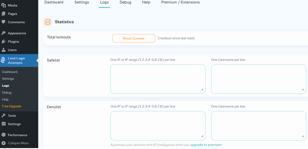 WordPress Login URL: How To Find, Protect & Change It - Check Logs on Limit Login Attempts Plugin WordPress Login URL - Check Logs on Limit Login Attempts Plugin